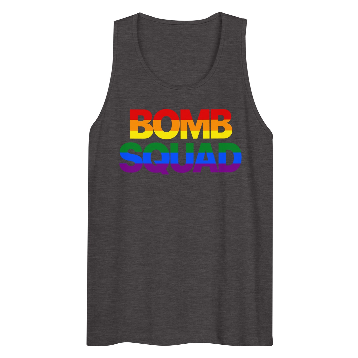Rainbow Squad (BOMB SQUAD) Muscle Shirt Front