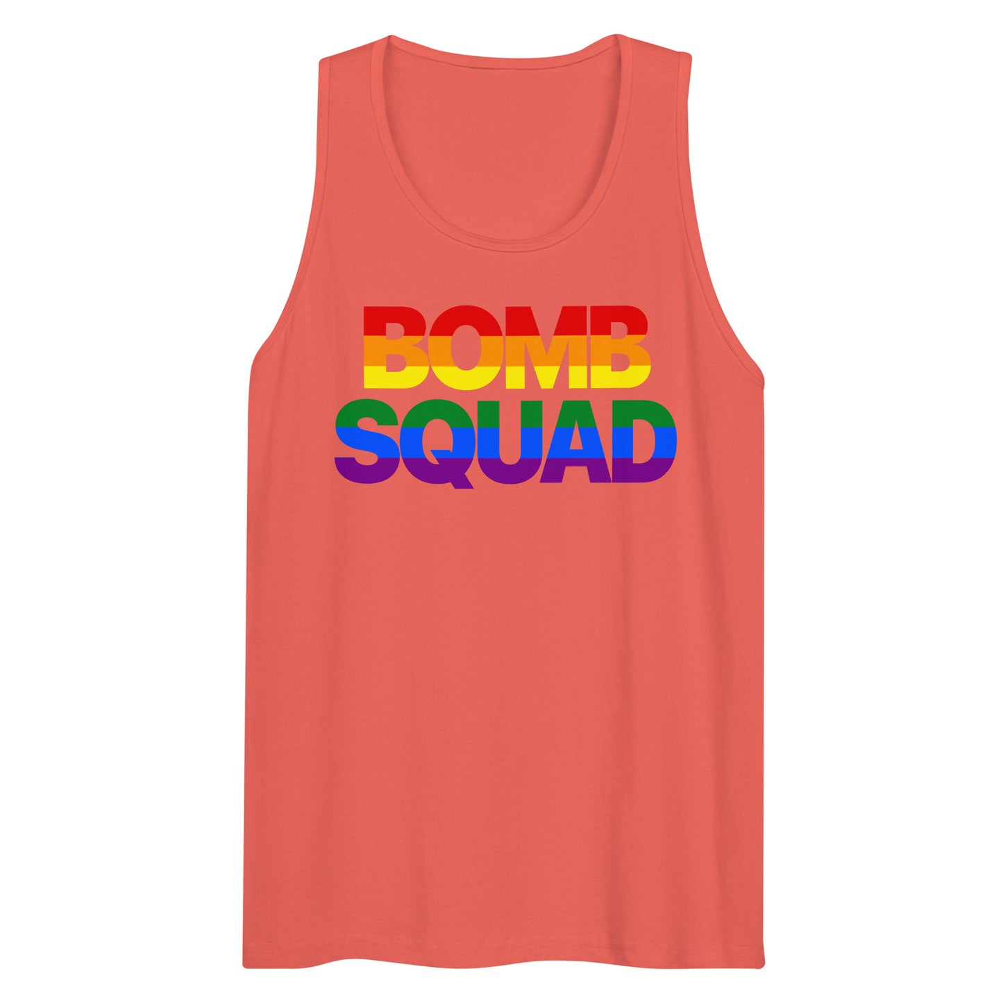 Rainbow Squad (BOMB SQUAD) Muscle Shirt Front