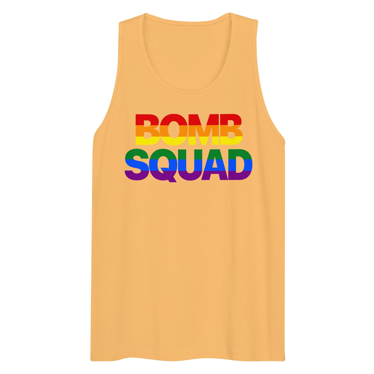 Rainbow Squad (BOMB SQUAD) Muscle Shirt Front