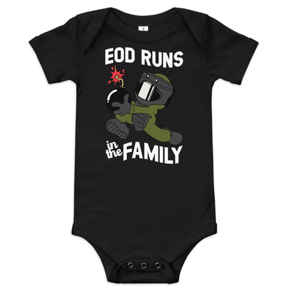 EOD BABY Light Font - Baby short sleeve one piece