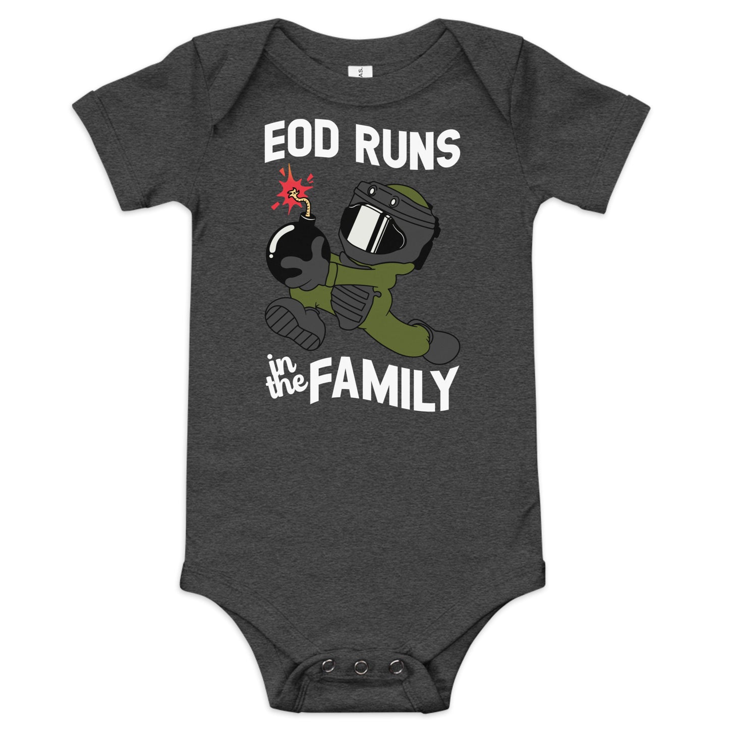 EOD BABY Light Font - Baby short sleeve one piece