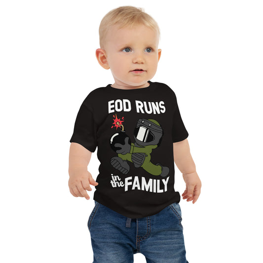 "EOD Runs" Baby Jersey Short Sleeve Tee