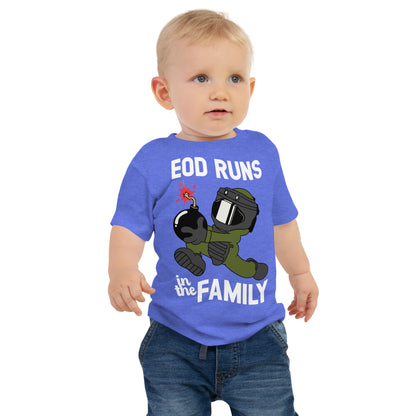 "EOD Runs" Baby Jersey Short Sleeve Tee