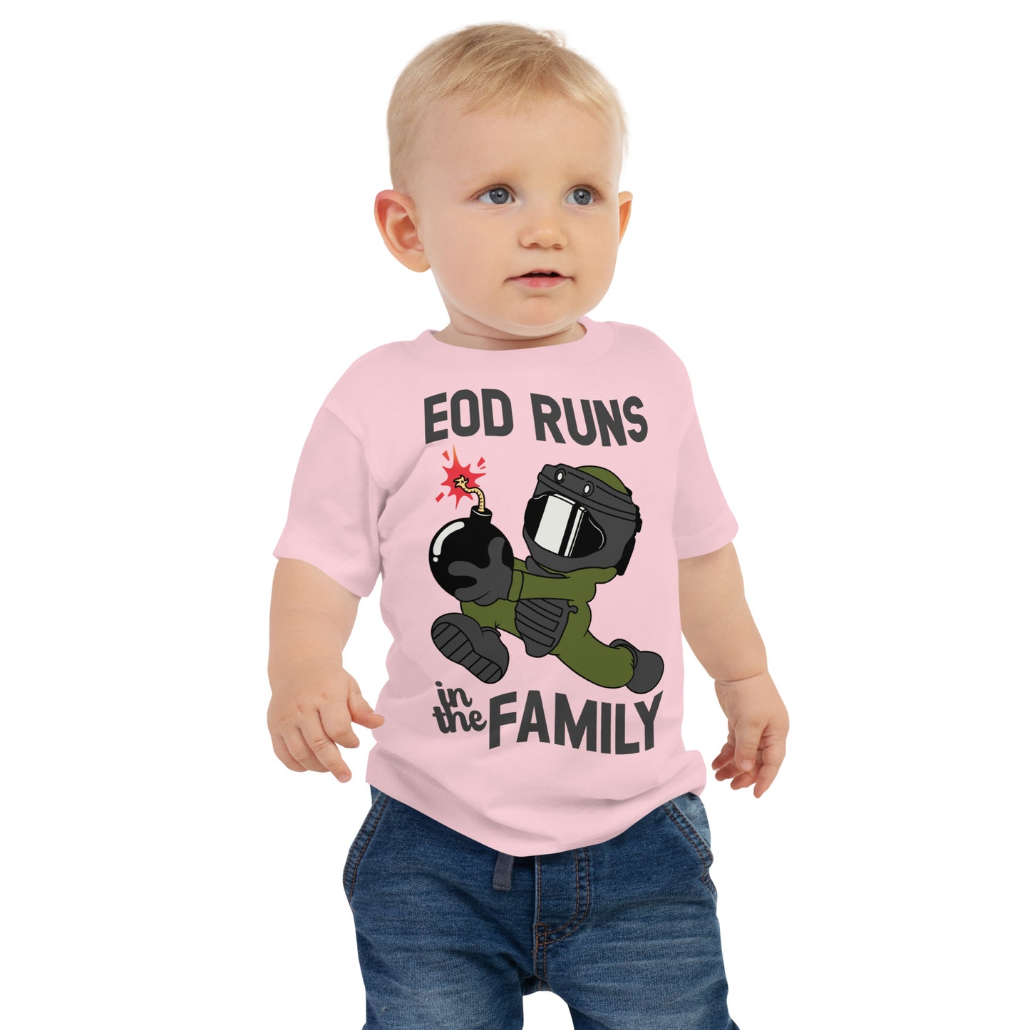 "EOD Runs" - Baby Jersey Short Sleeve Tee