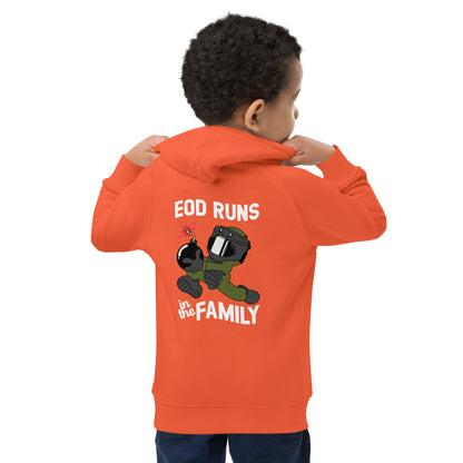 EOD Runs 4Y - 12Y Kids eco hoodie