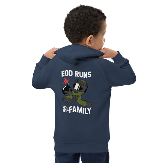 EOD Runs 4Y - 12Y Kids eco hoodie