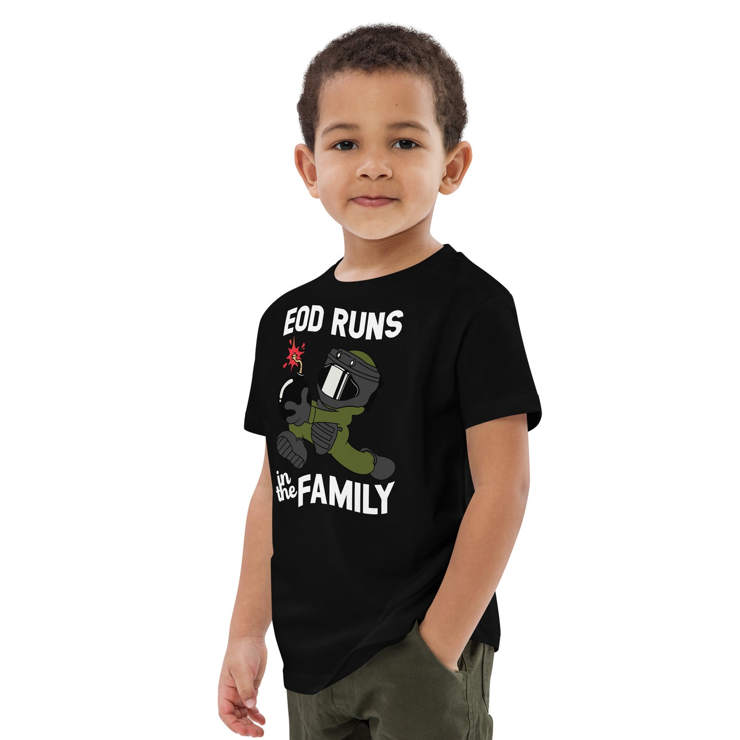 EOD Runs - Organic cotton kids t-shirt