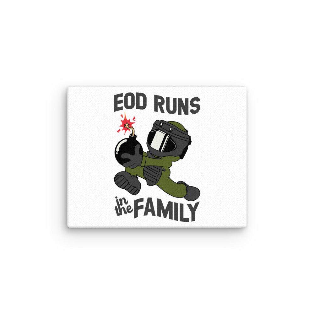 EOD Runs -  Wall Art Thin canvas