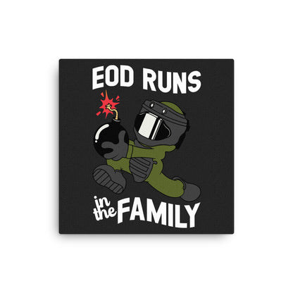 EOD Runs - Wall Art Thin canvas