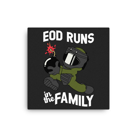 EOD Runs - Wall Art Thin canvas