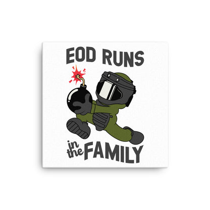 EOD Runs -  Wall Art Thin canvas