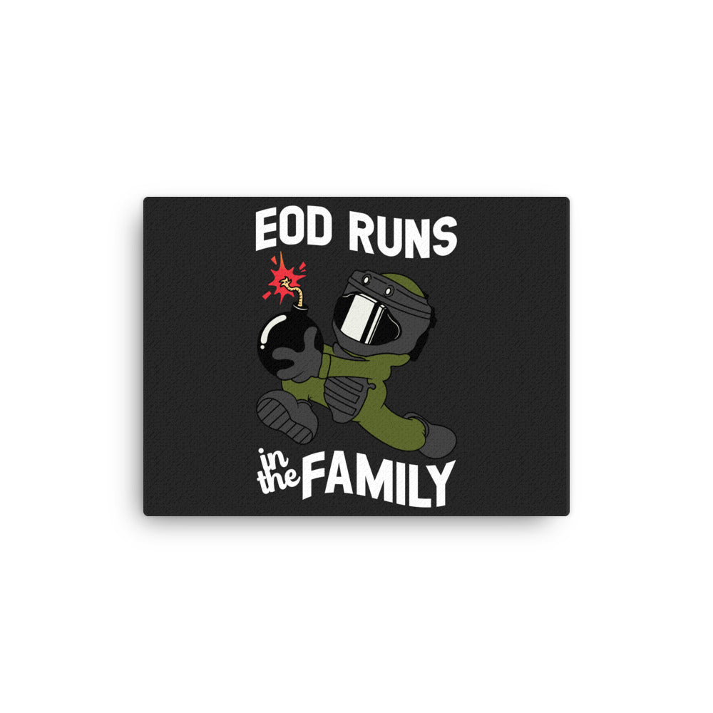 EOD Runs - Wall Art Thin canvas