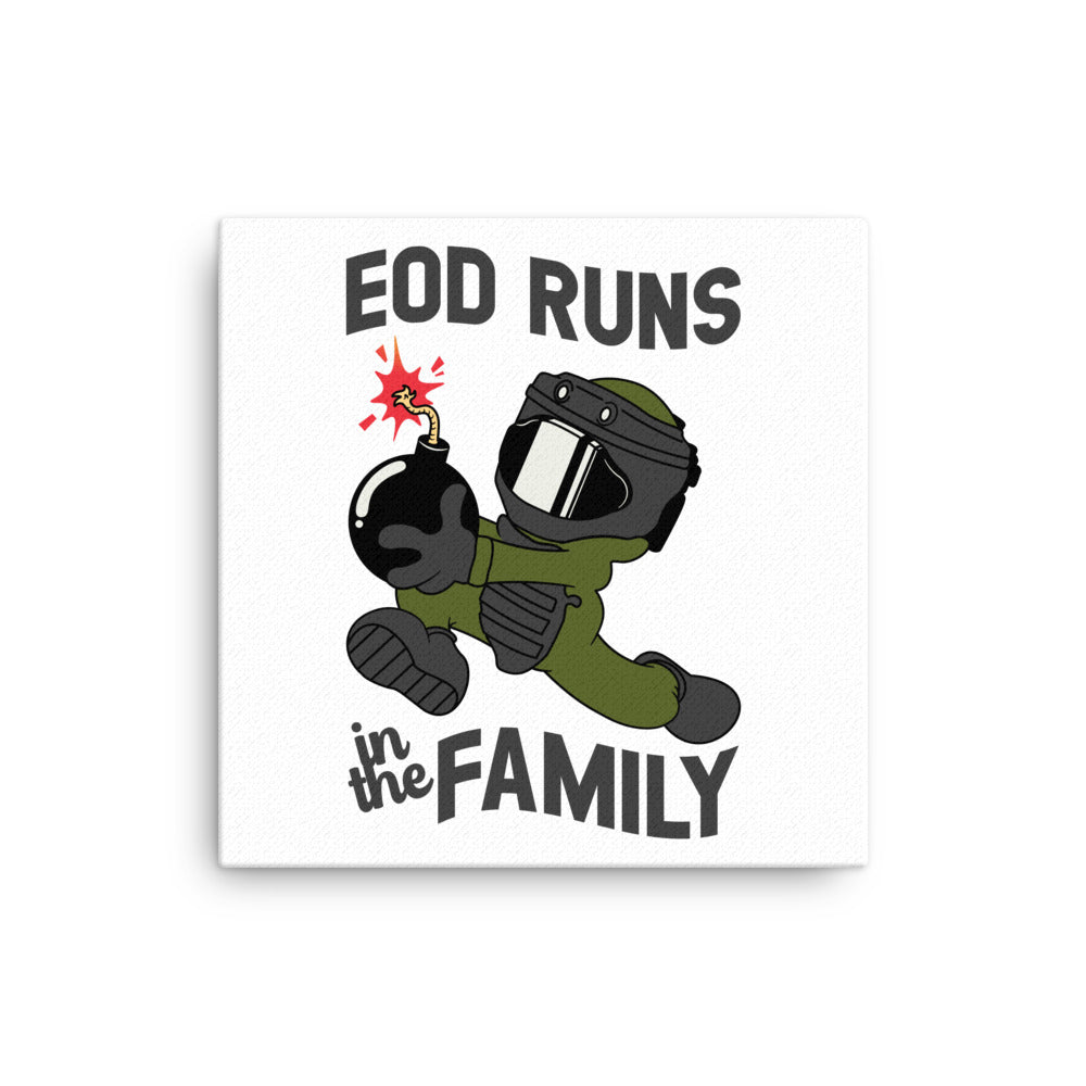 EOD Runs -  Wall Art Thin canvas