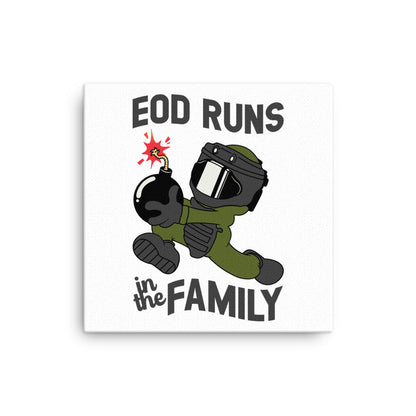 EOD Runs -  Wall Art Thin canvas