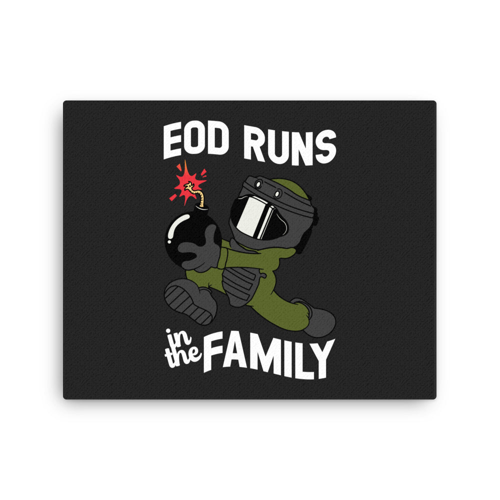 EOD Runs - Wall Art Thin canvas