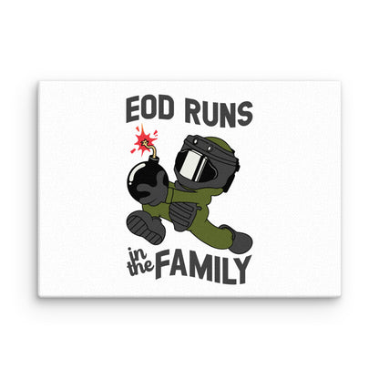 EOD Runs -  Wall Art Thin canvas