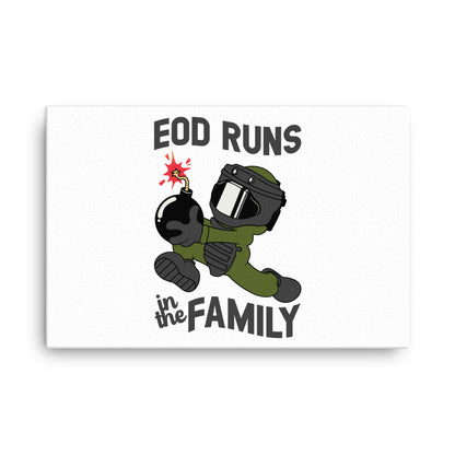 EOD Runs -  Wall Art Thin canvas