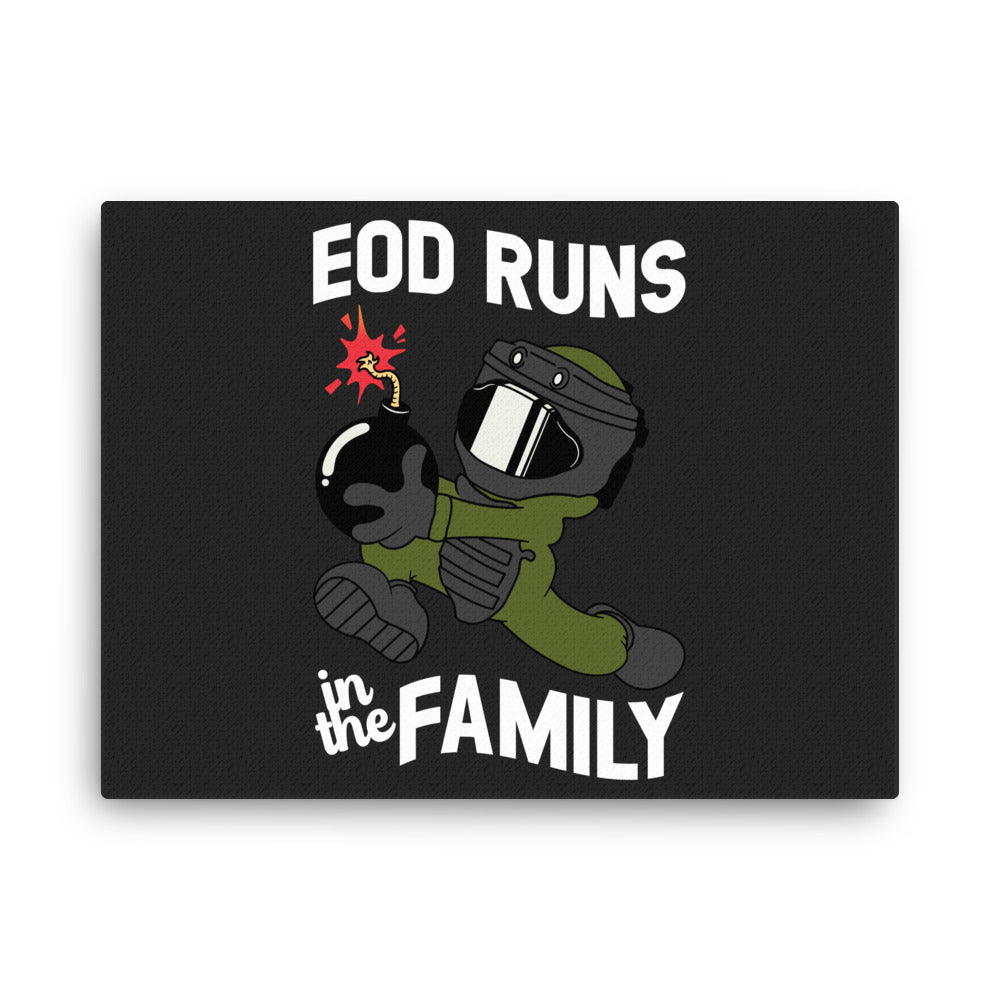 EOD Runs - Wall Art Thin canvas