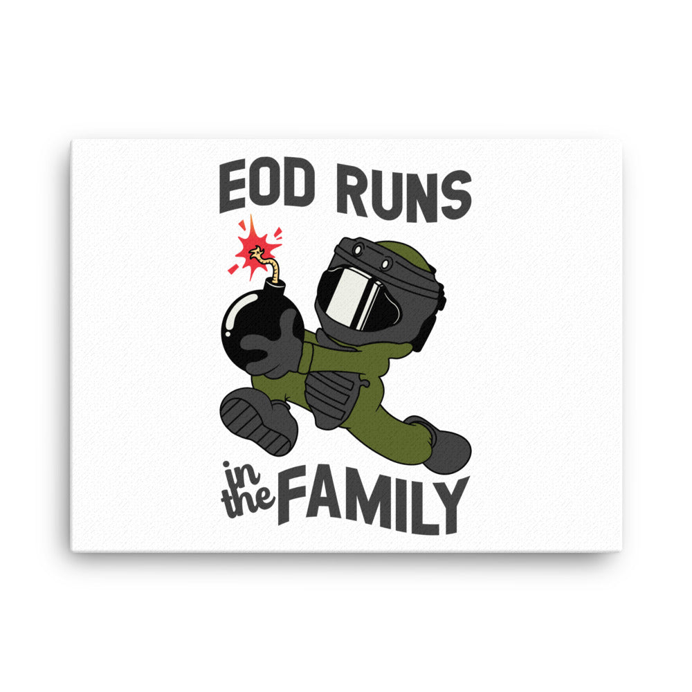 EOD Runs -  Wall Art Thin canvas