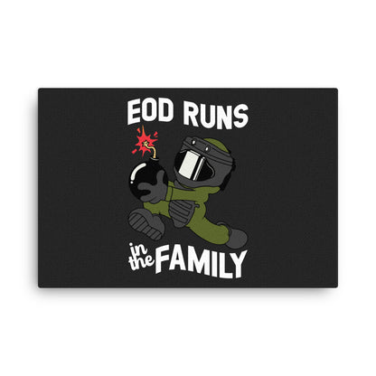 EOD Runs - Wall Art Thin canvas