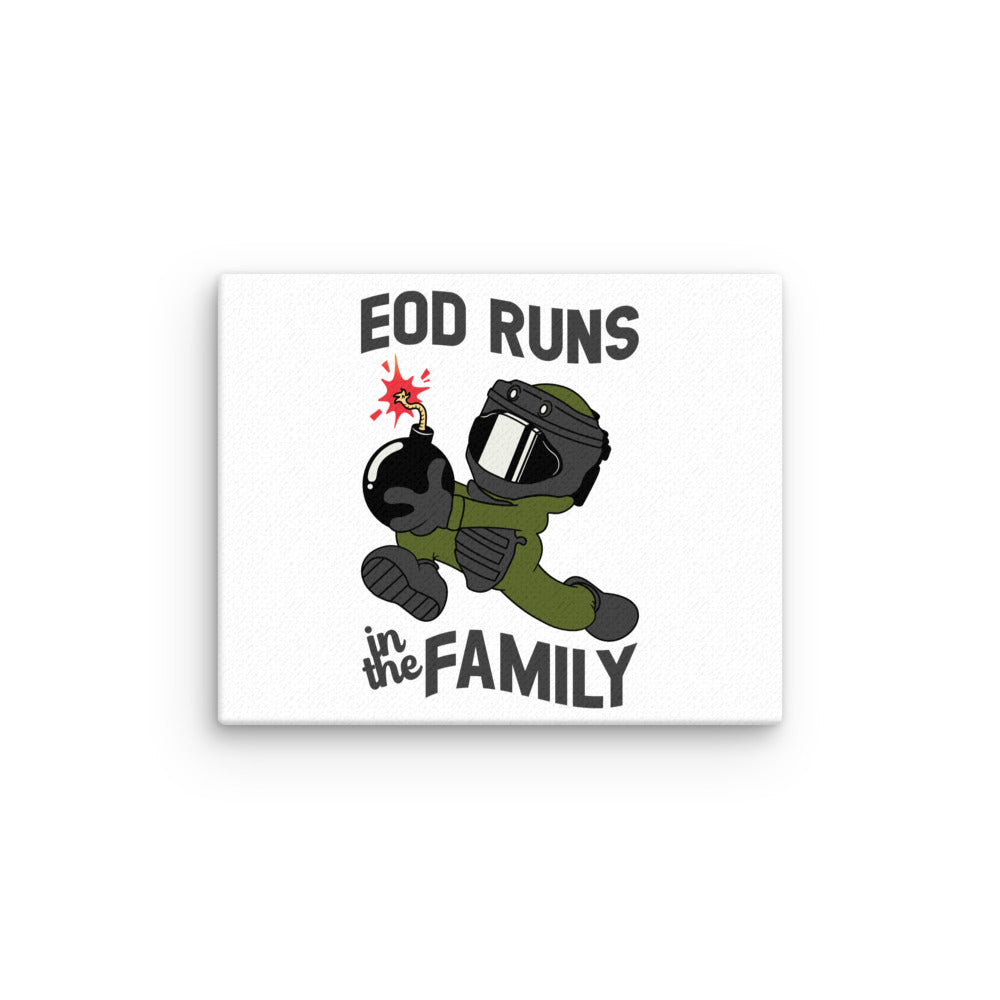 EOD Runs -  Wall Art Thin canvas