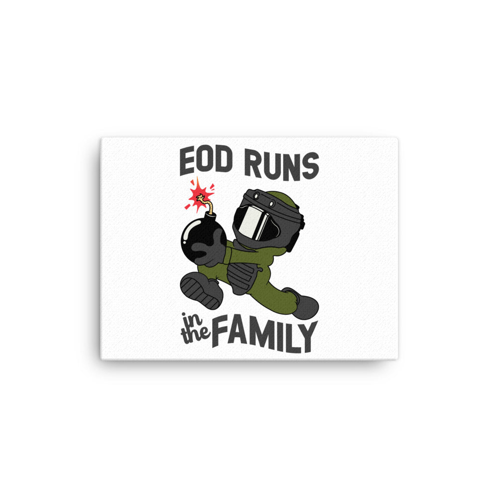 EOD Runs -  Wall Art Thin canvas