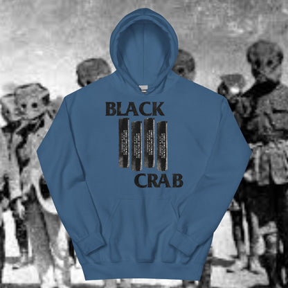 Black Crab (Black Font) Hoodie