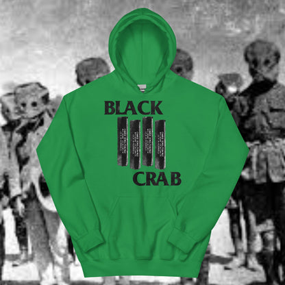 Black Crab (Black Font) Hoodie