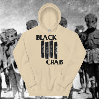 Black Crab (Black Font) Hoodie