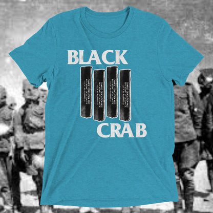 Black Crab Band T (White font)