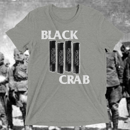 Black Crab Band T (White font)