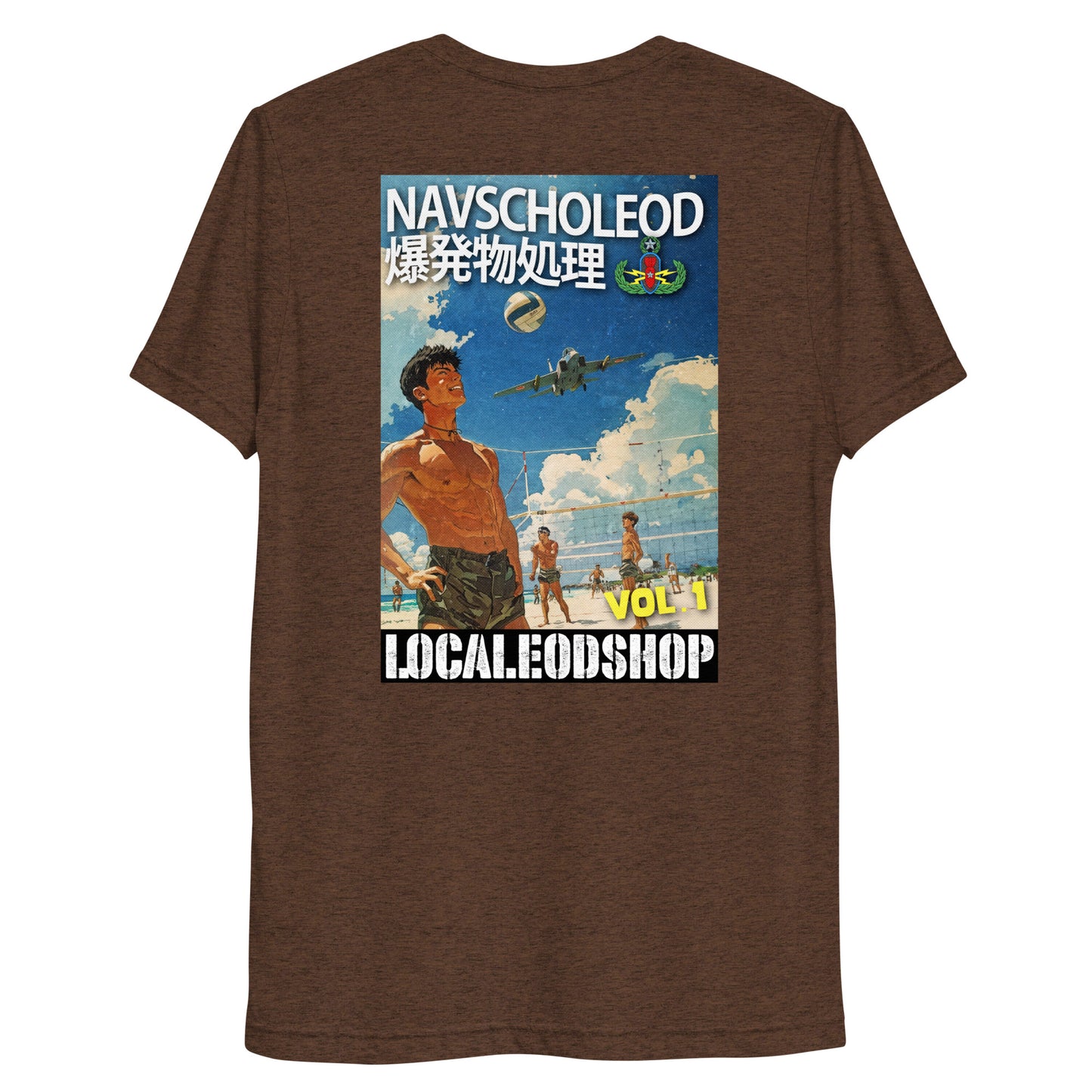 "爆発物処理班" NAVSCOLEOD sleeve t-shirt