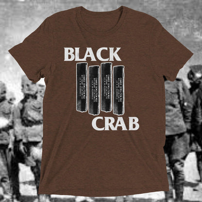 Black Crab Band T (White font)