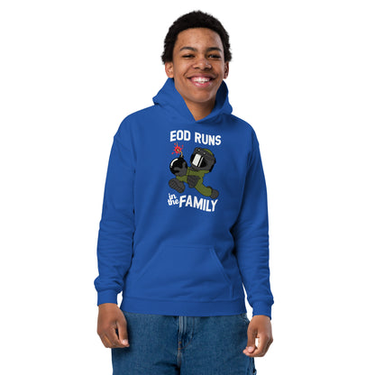 EOD Runs - Youth heavy blend hoodie