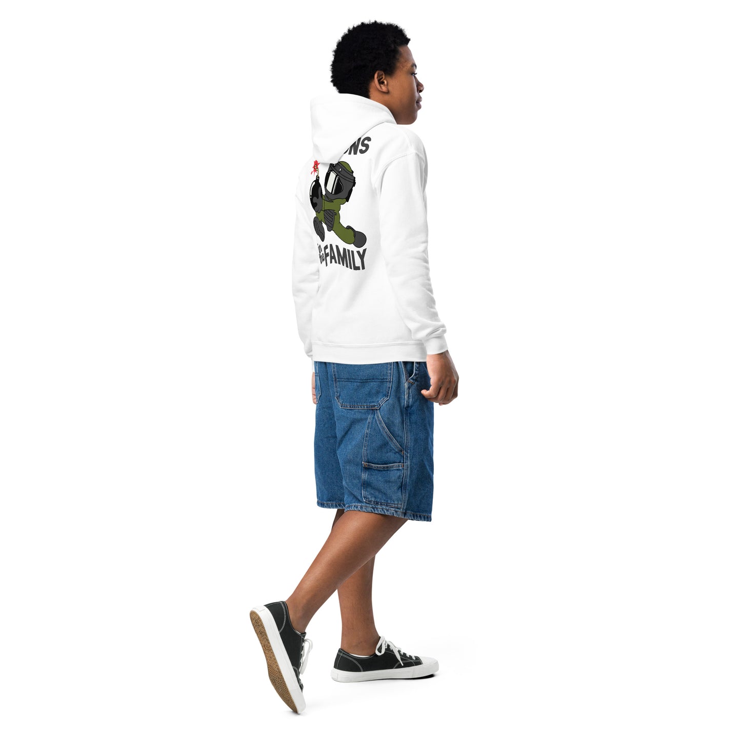 EOD Runs - Youth heavy blend hoodie