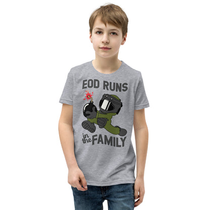 EOD Runs - Youth Short Sleeve T-Shirt