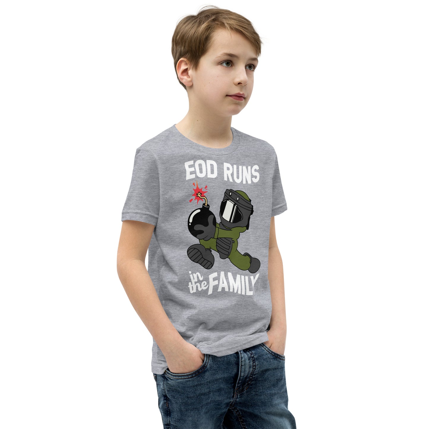 EOD Runs - Youth Short Sleeve T-Shirt