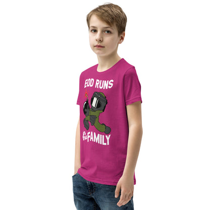 EOD Runs - Youth Short Sleeve T-Shirt