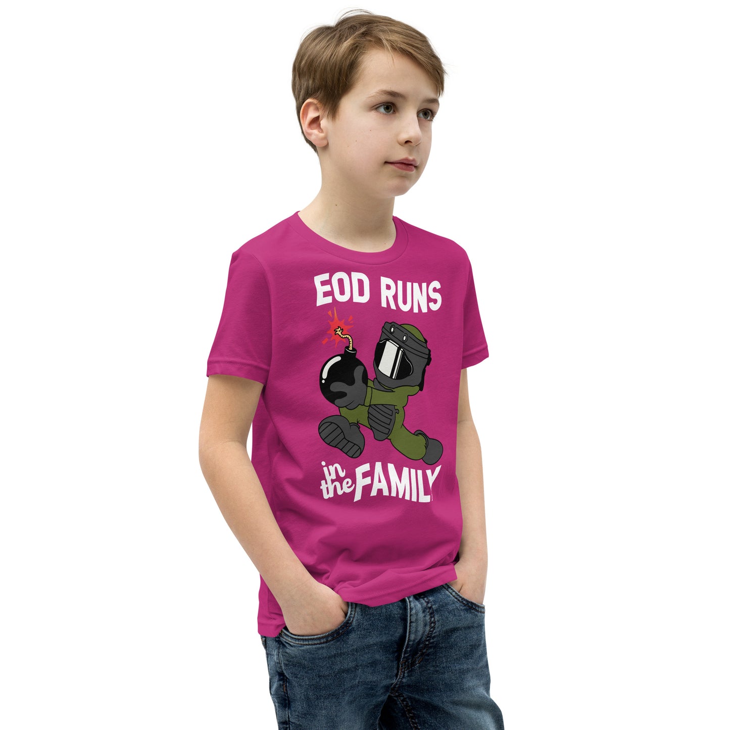 EOD Runs - Youth Short Sleeve T-Shirt