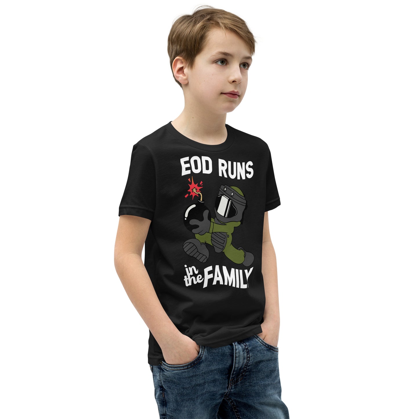 EOD Runs - Youth Short Sleeve T-Shirt