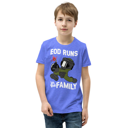 EOD Runs - Youth Short Sleeve T-Shirt