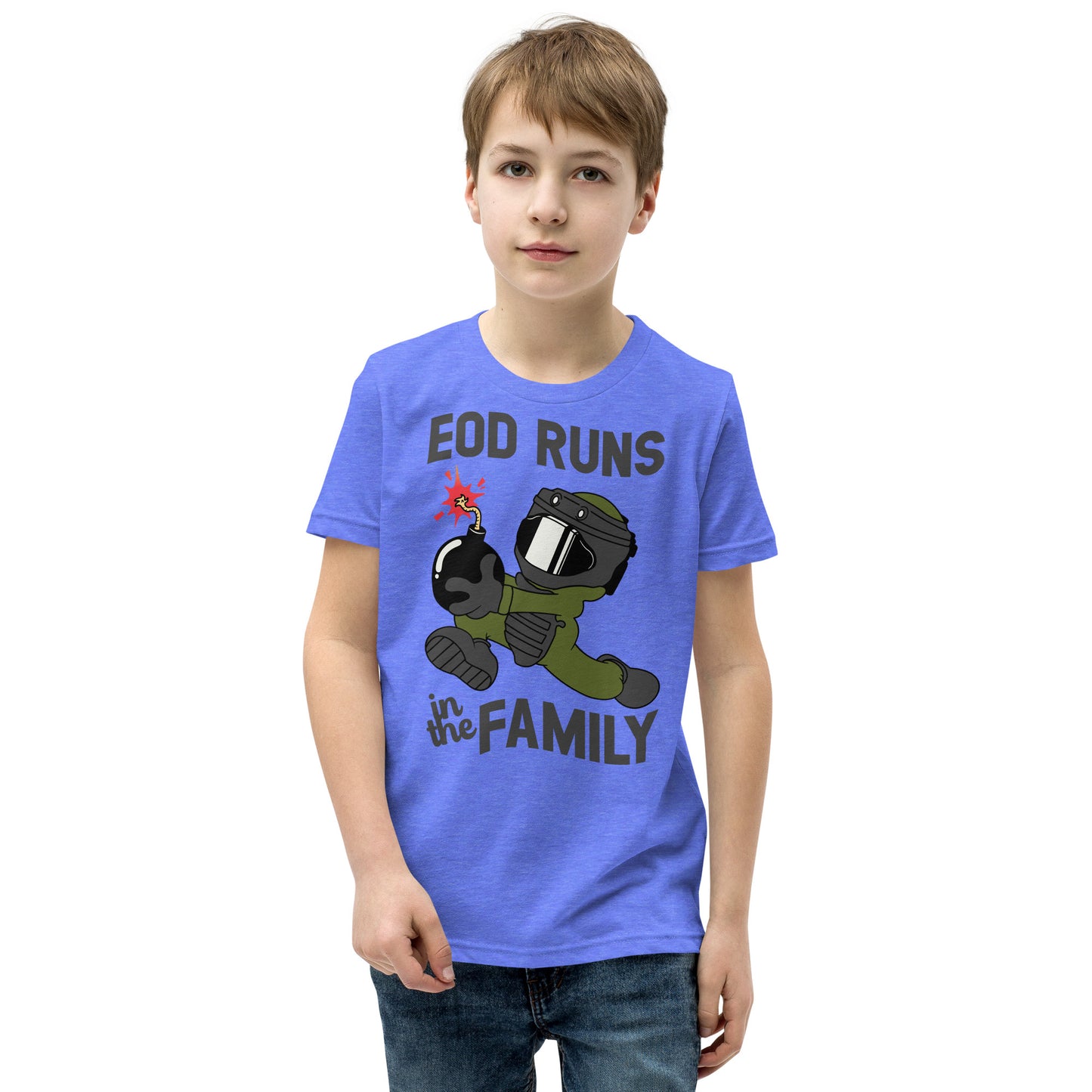 EOD Runs - Youth Short Sleeve T-Shirt