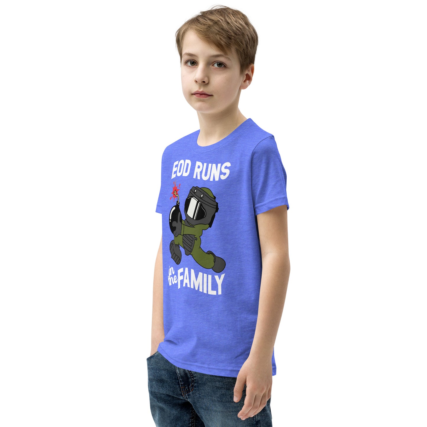 EOD Runs - Youth Short Sleeve T-Shirt