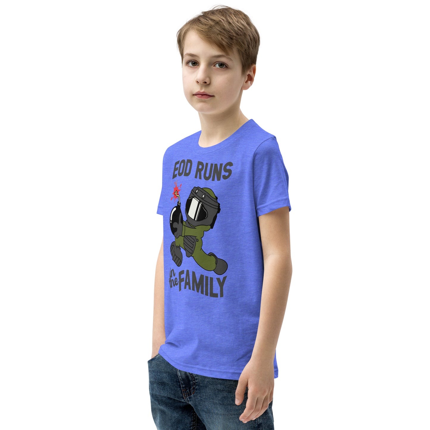 EOD Runs - Youth Short Sleeve T-Shirt