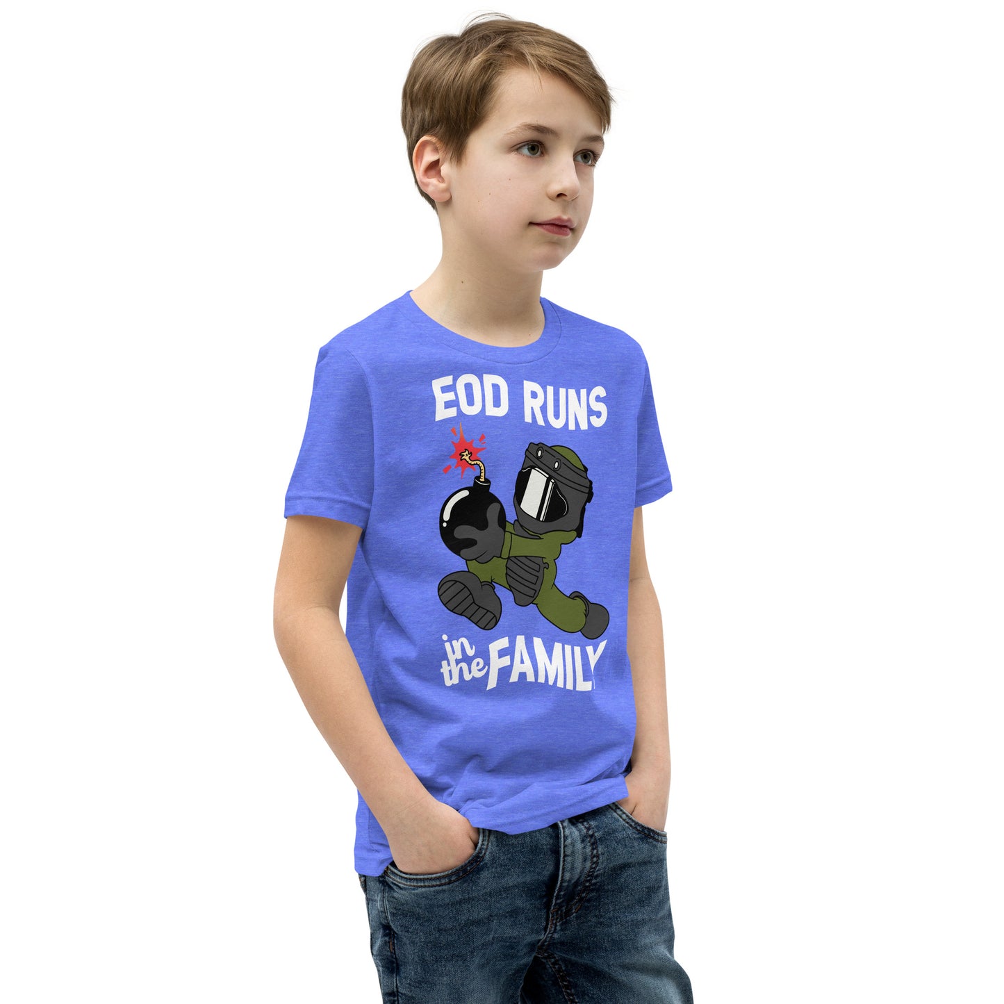 EOD Runs - Youth Short Sleeve T-Shirt