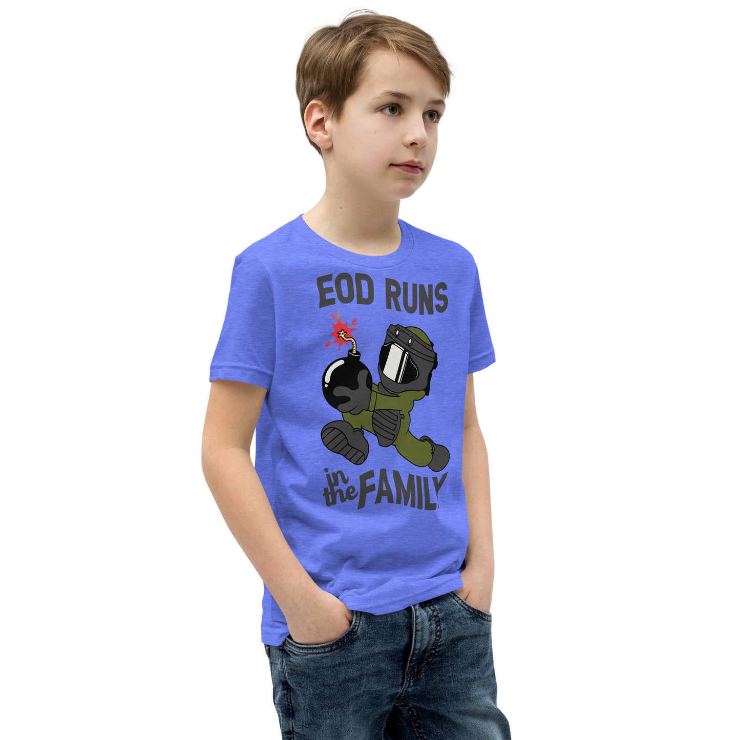 EOD Runs - Youth Short Sleeve T-Shirt