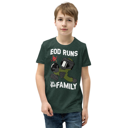 EOD Runs - Youth Short Sleeve T-Shirt