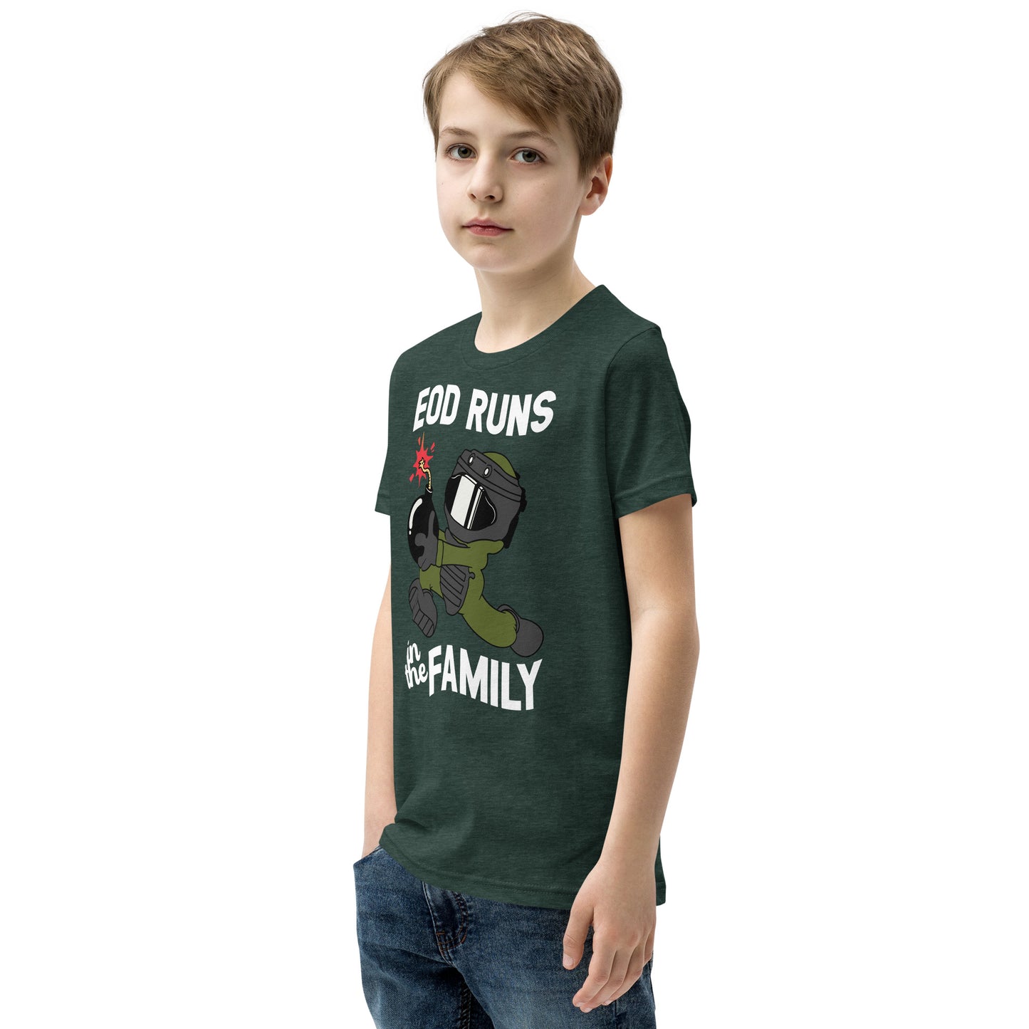 EOD Runs - Youth Short Sleeve T-Shirt