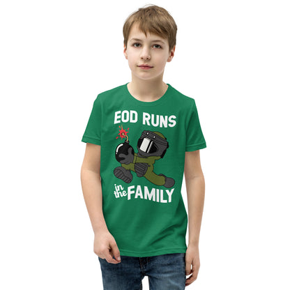 EOD Runs - Youth Short Sleeve T-Shirt