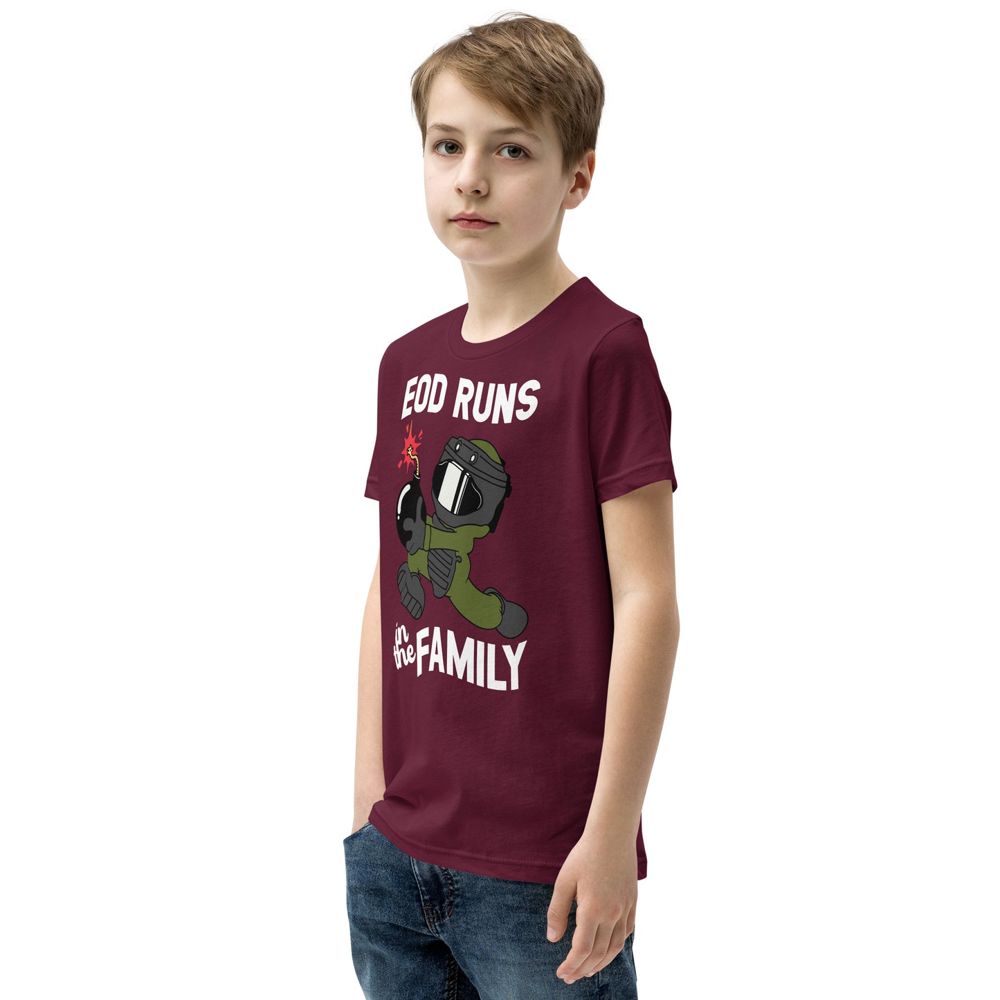 EOD Runs - Youth Short Sleeve T-Shirt